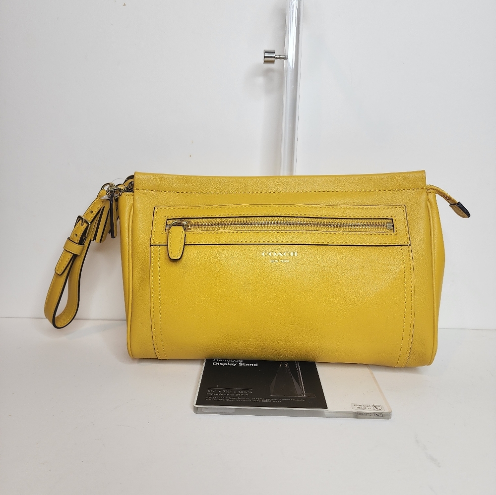 Vintage Coach Legacy Clutch /Wristlet Bag